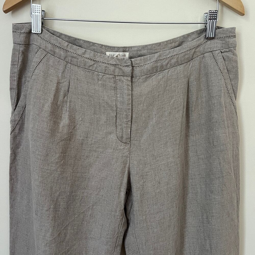 Eileen Fisher Capri / Cropped Linen Pants Women's Size M